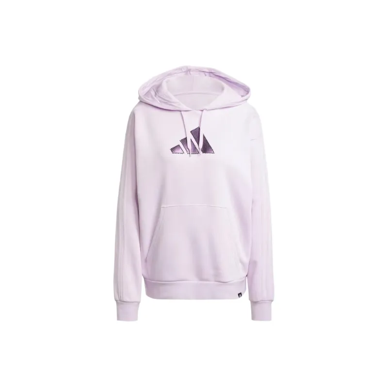 Adidas Free Shipping With AdiClub Holiday Graphic 3 Stripes Oversized Hoodie-0