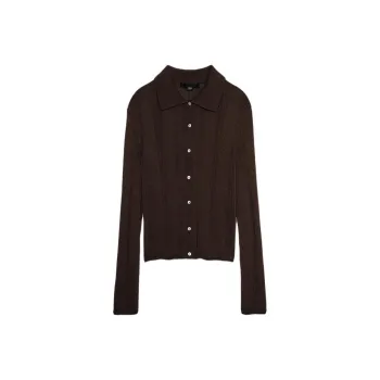 ZARA Knitwear Women's Dark Brown