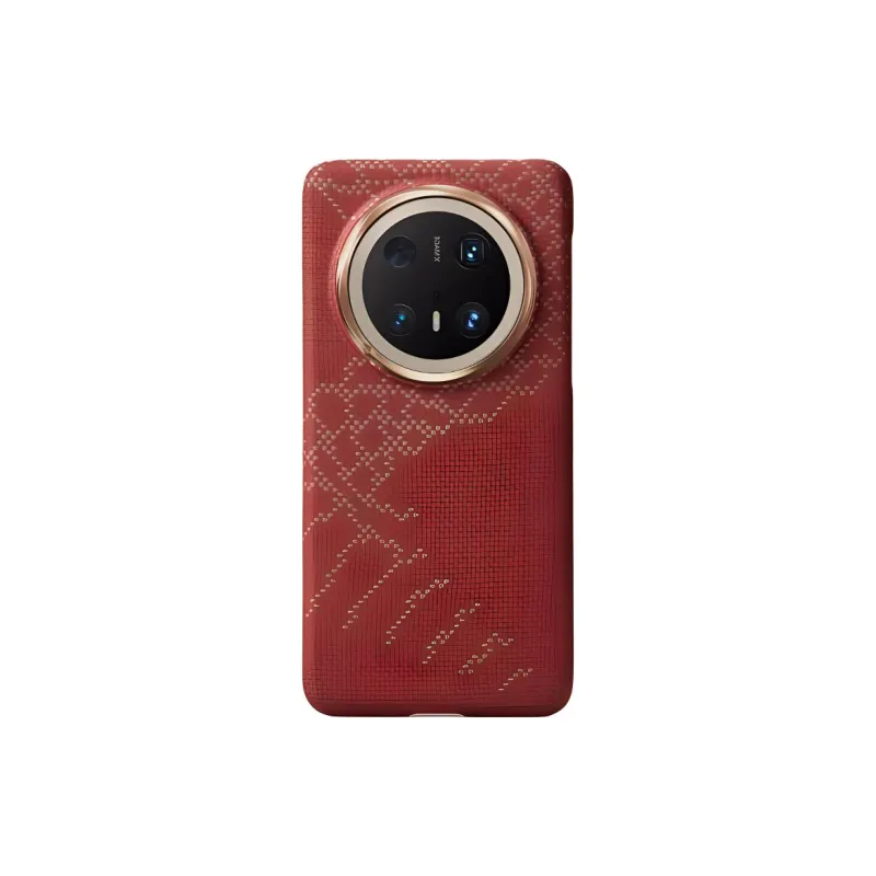 PITAKA Aramid Material Mountain Dance Silver Snake Phone Cases Compatibility With Huawei Mate 70 Pro Business Formal-2