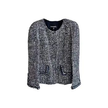 CHANEL 19P Spring Summer Preview Collection Jackets & Coats Women's Black