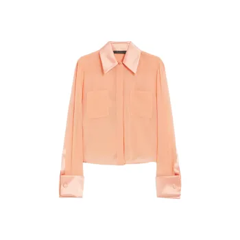 MaxMara Lugano Collection Shirt Women's Rose Gold