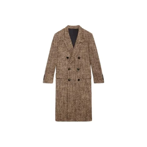CELINE Coats Women's Brown