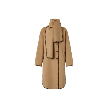 JZ. ANNAKRO Coats Women's Camel