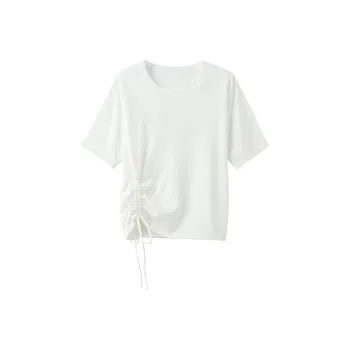 Huagaa Knitwear Women's Bright White