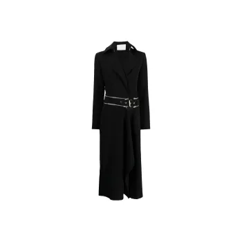 DION LEE Coats Women's Black