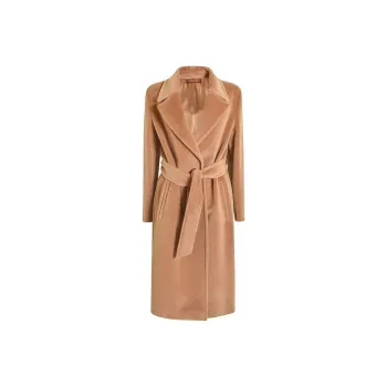 MaxMara Studio Coats Women's Brown