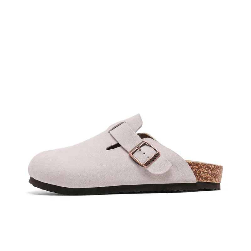 LUOMAIKE Slip Resistant Quiet Closed Toe Slippers Unisex-2