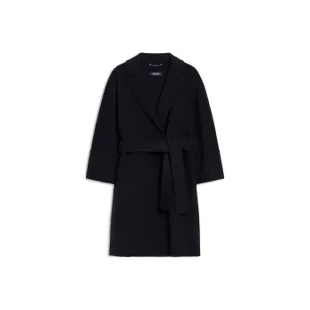 'S MAX MARA Arona Belted Straight Hem Coat
