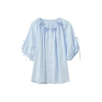 3COLOUR Shirts Women's Sky Blue