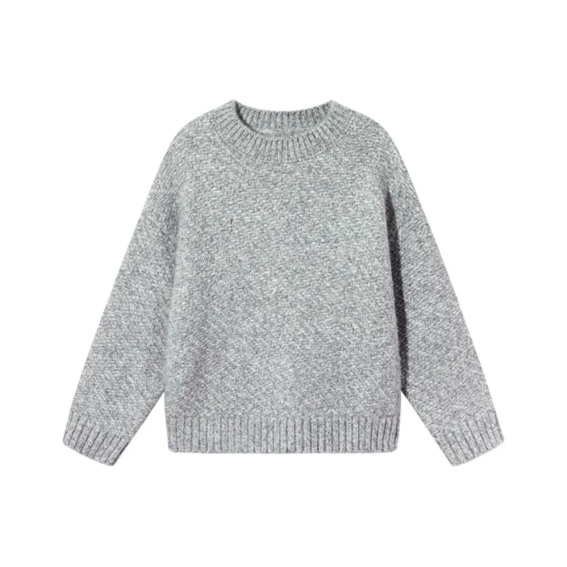 Ouyang Knitwear Women's Heather Gray-0
