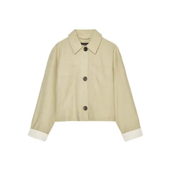 ZARA Jackets & Coats Women's Khaki