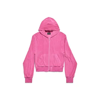 Balenciaga Tracksuit Jacket 'Dark Pink'