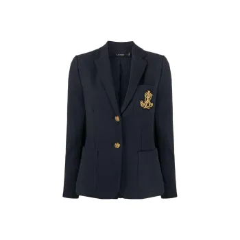 Polo Ralph Lauren Embroidered logo Single breasted Blazer