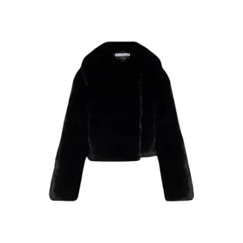 Acne Studios Faux Fur Jacket 'Black'