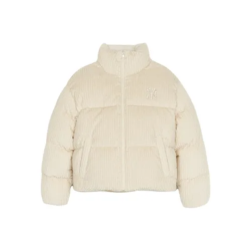 MLB New York Yankees Down Jacket Women's Cream