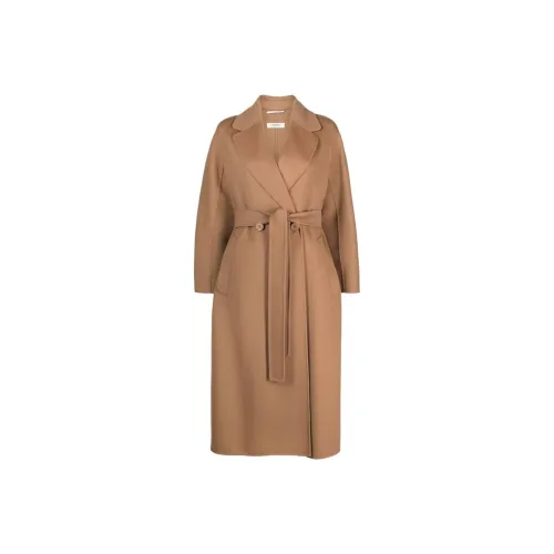 MaxMara Double Breasted Straight Hem Belted Coat