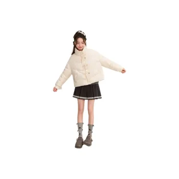ZIHAN Down Jacket Women's Beige Gold