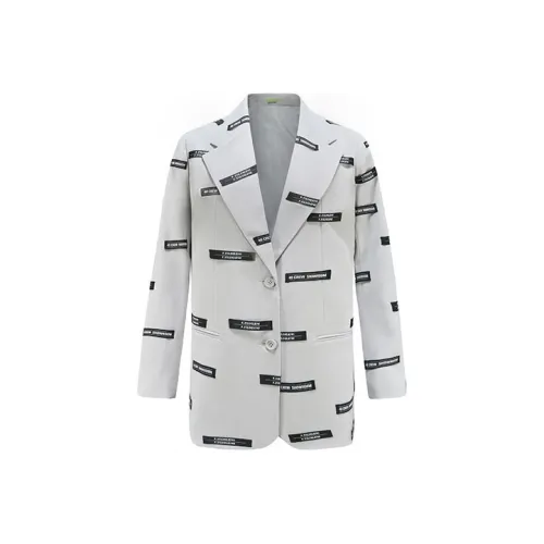 40 CREW Business Suits Unisex Light Gray