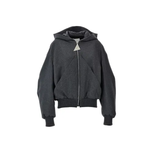 The Attico Oversized Hooded Bomber Jacket