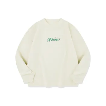 QIAODAN Early Autumn Sweatshirt Women's Cream White