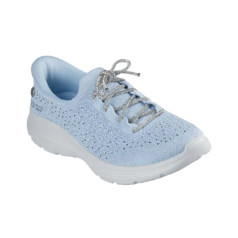 Martha Stewart x Skechers Breathable Low Top Casual Shoes Women's Blue-2