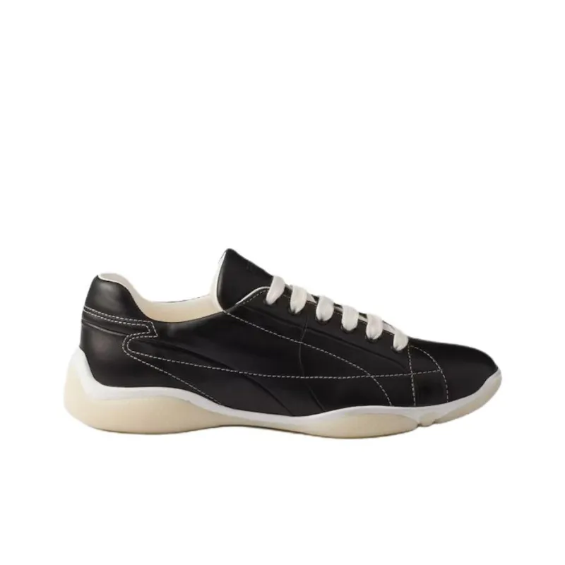 PRADA Low Top Casual Shoes Men's Black-1