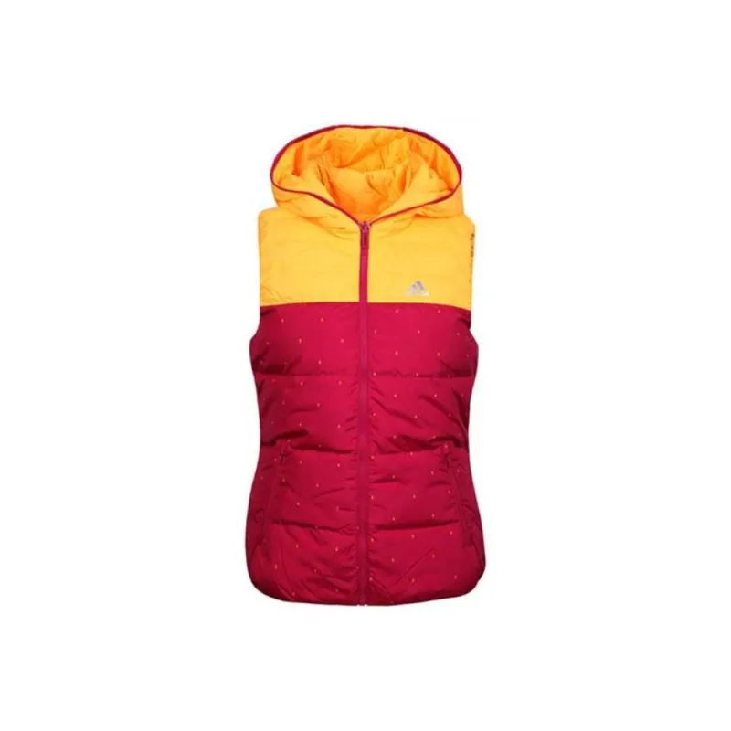 Adidas Down Jacket Women's Red/Yellow-0