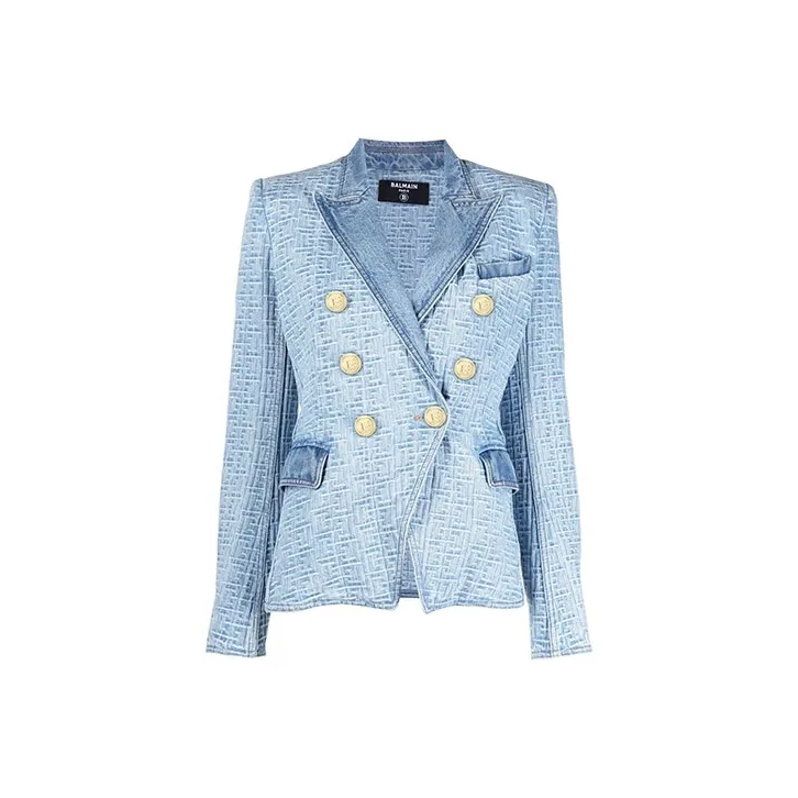 BALMAIN Business Suits Women's Blue-0