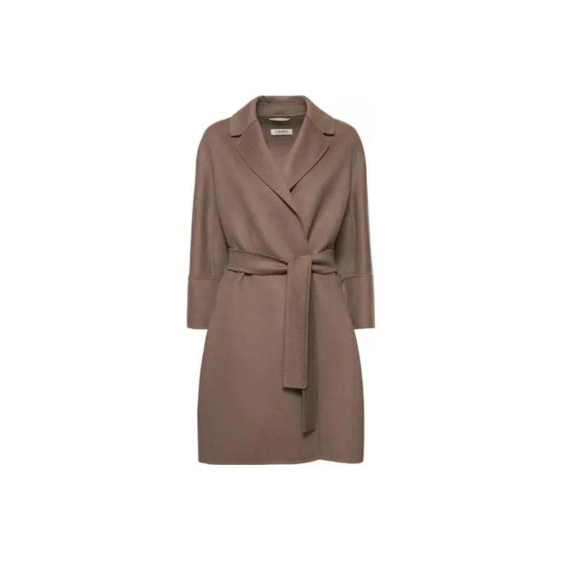 'S MAX MARA Coats Women's Brown-0