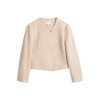 CLUB MONACO Jacket Women's Beige Apricot