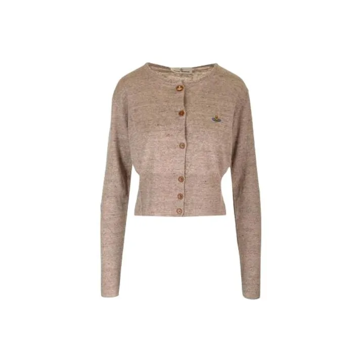 Vivienne Westwood Bea Knit Cropped Cardigan-0