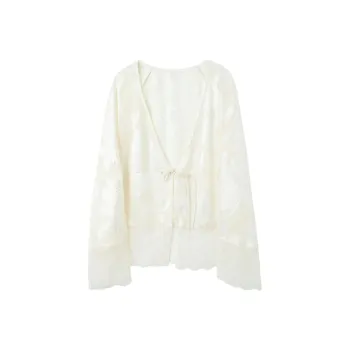 3COLOUR Shirt Women's Milk White