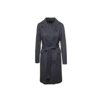 THEORY Long Sleeved Belted Coat