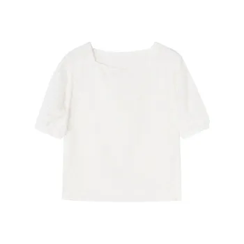 XIANGYING Chiffon Shirt Women's White