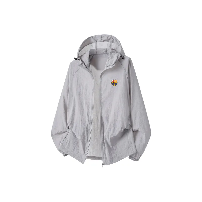 FCB ARCELONA Super Light Breathable Quick Dry UV Protection Sun Protection Clothing Unisex-0