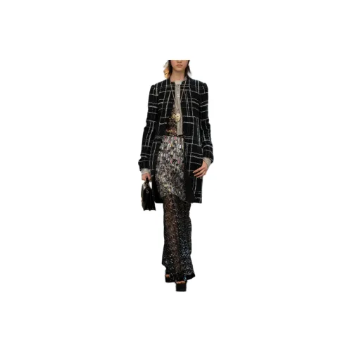 CHANEL Coats Women's Black