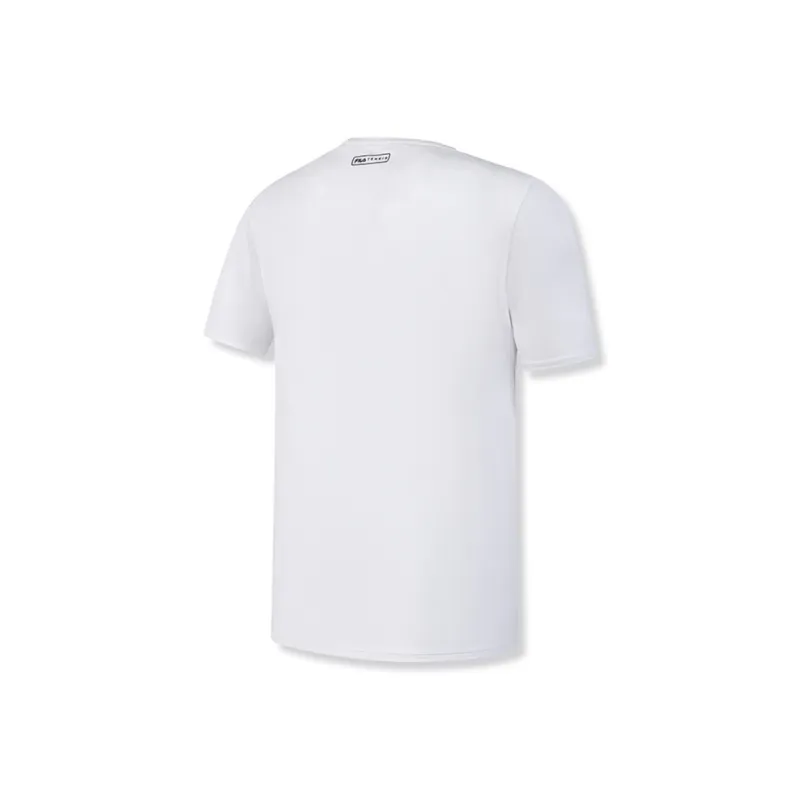 FILA Athletics Tennis T Shirt Men's Jade White-2
