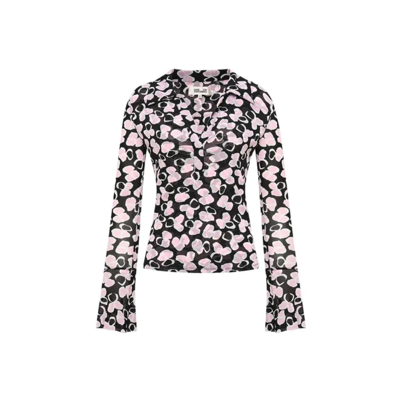 Diane Von Furstenberg SS25 Shirt Women's Black-0