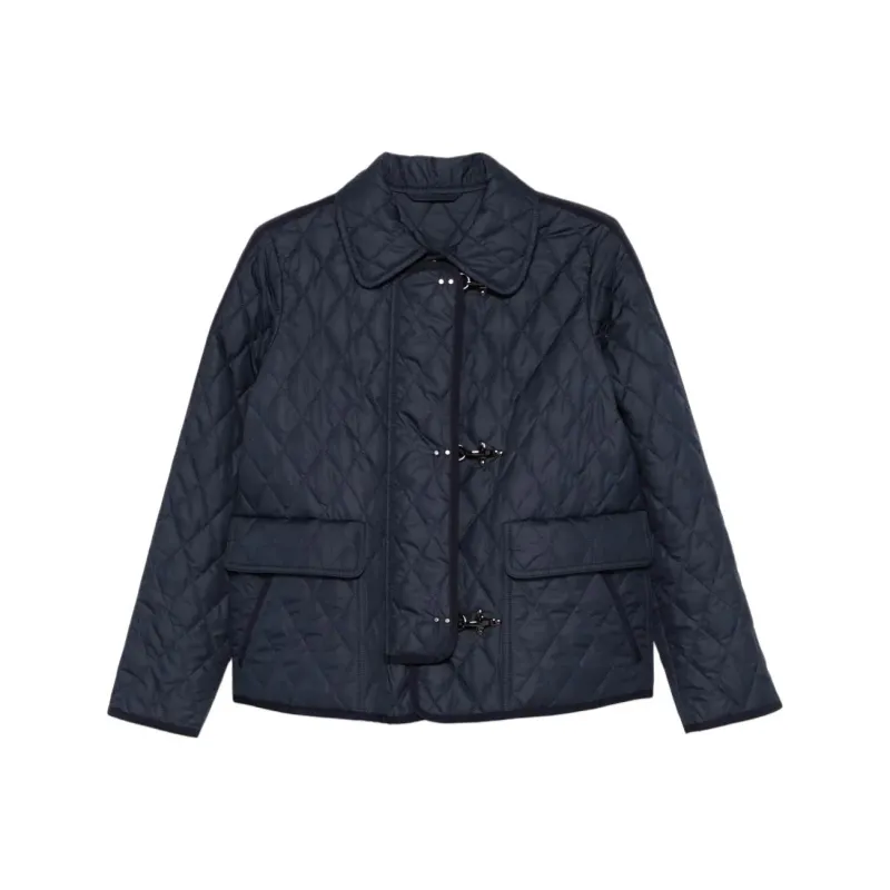 FAY Diamond quilted Puffer Jacket-0
