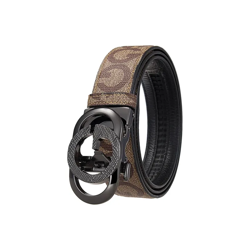 Yalu Cow Leather Belts Unisex 3.5cm-3