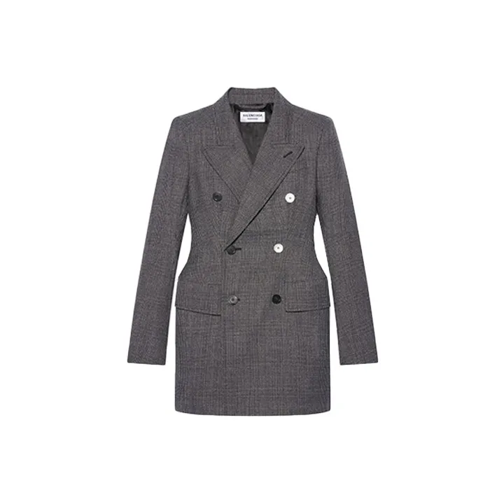 Balenciaga Coats Women's Gray-0