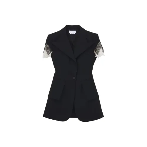 Alexander McQueen Jackets Coats Women's Black