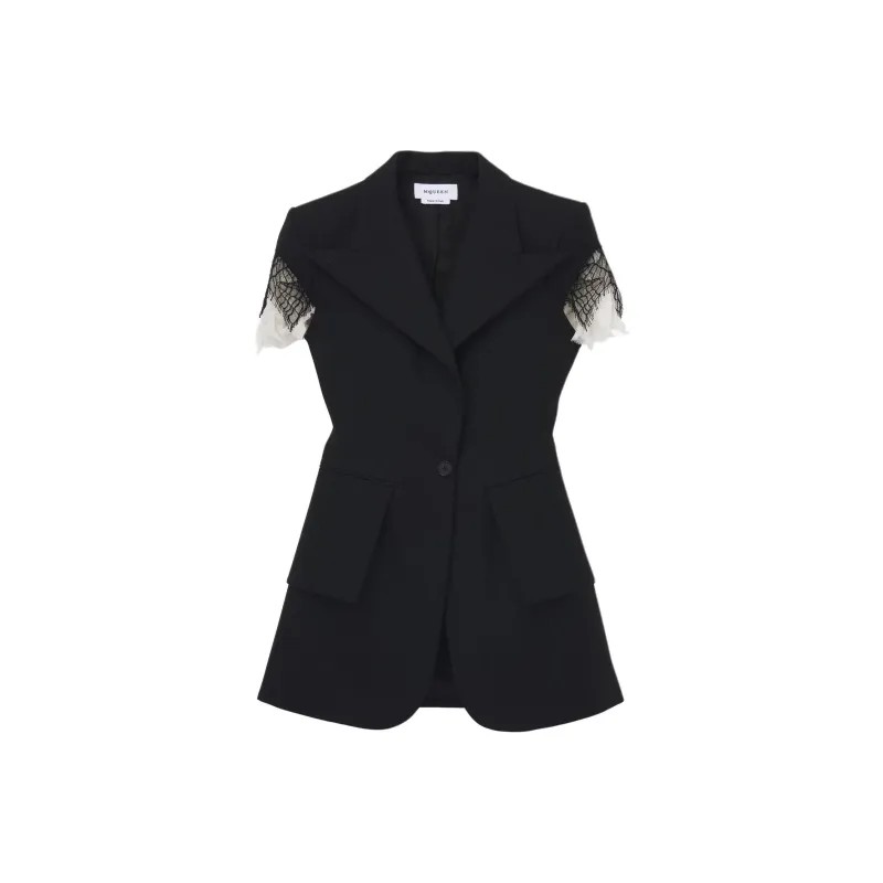 Alexander McQueen Jackets & Coats Women's Black-0