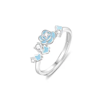 Lao Feng Xiang S925 Silver Rings Unisex