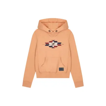 Safarispot 1/2 REGION MOTORS CLUB NAVAJO HOODIE Sweatshirt Women's Peach