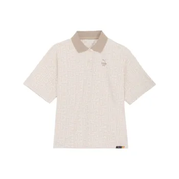 PUMA Polo Shirts Women's Beige