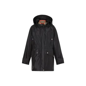 Burberry Coats Women's Black