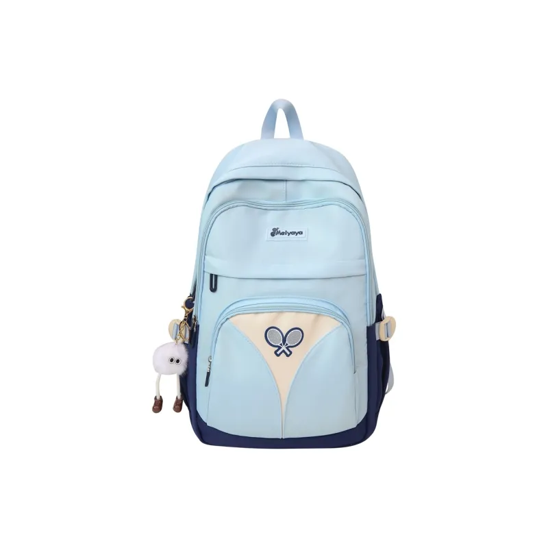 Yalu Nylon Backpack Regular Unisex Black/Gray/Blue/Red/Khaki-10