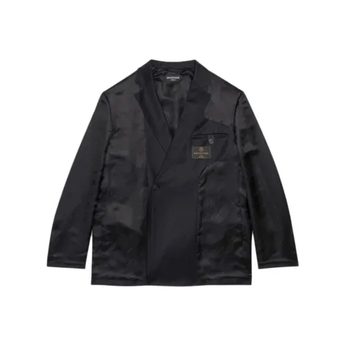 Balenciaga SS22 Business Suits Coats Unisex Black