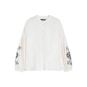 WEEKEND MaxMara Embellished sleeve Blouse